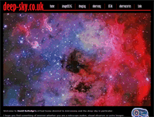 Tablet Screenshot of deep-sky.co.uk
